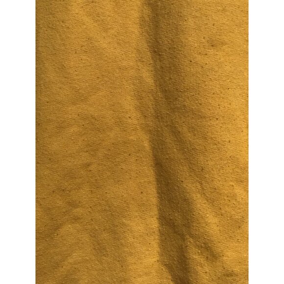 Local Team Preppy Thrashed Yellow Bobcats Pullover Yellow Crewneck Sweatshirt L - Picture 8 of 16